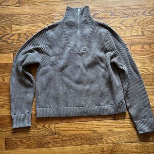 NWT Kule Zip-neck Sweater, Size Small